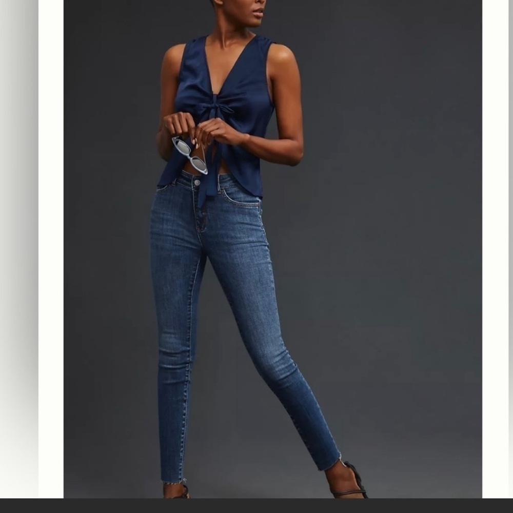 Pilcro & The Letterpress Ultra High Skinny Denim Jeans